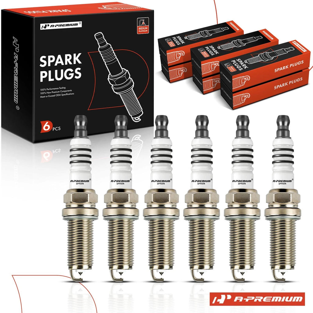 6x Double Iridium Spark Plugs for Nissan 370Z (2009–2020) INFINITI G37 M37