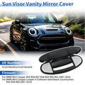 Sun Visor Vanity Mirror Cover for BMW Mini Cooper R55 R56 (2007–2013) No.51167361833 Black