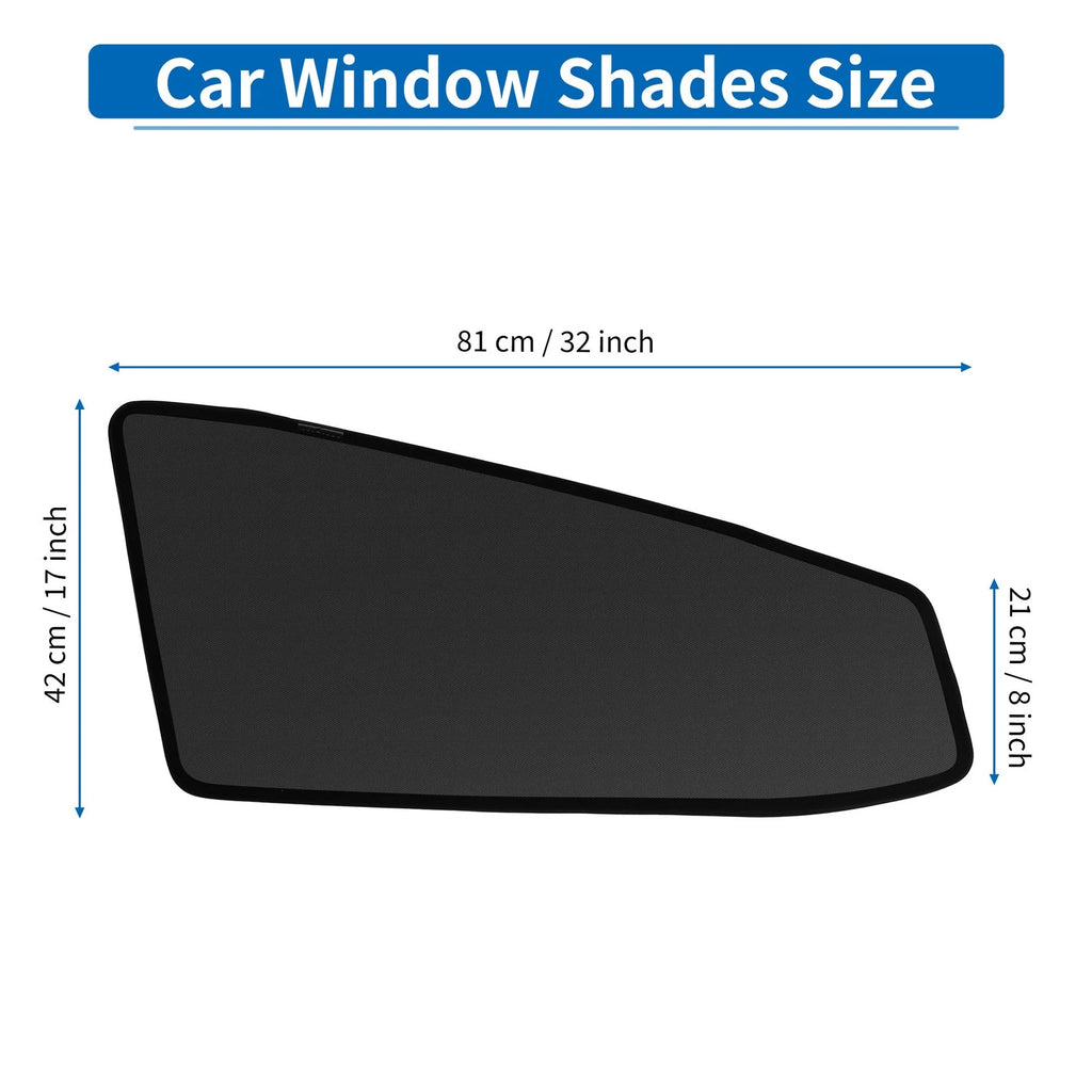 Car Window Cover for Toyota Prius Alpha (2011–2015) Net Black