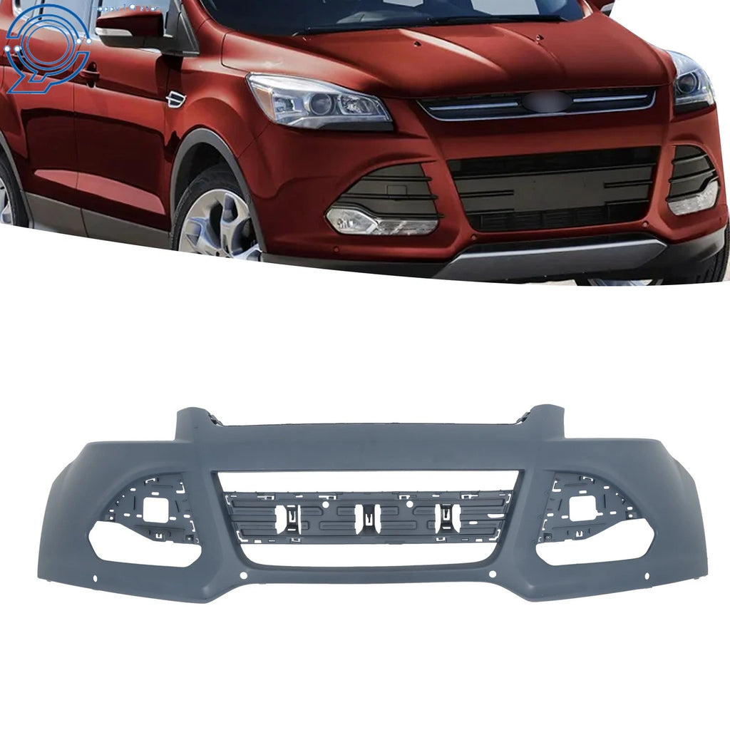 Front Bumper Cover for Ford Escape (2013–2016) with Park Assist, Primed