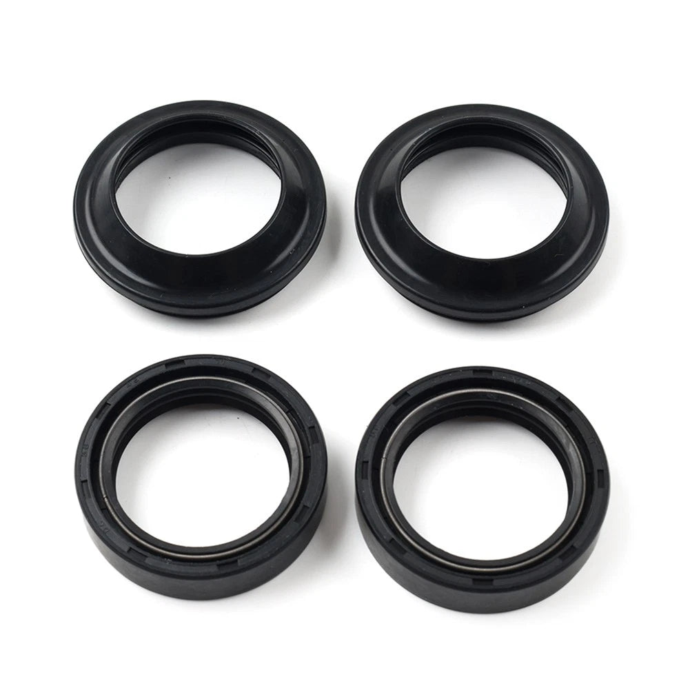 Set of 4 Front Fork Dust Oil Seals Kit for Honda XR200R (1984–2002)