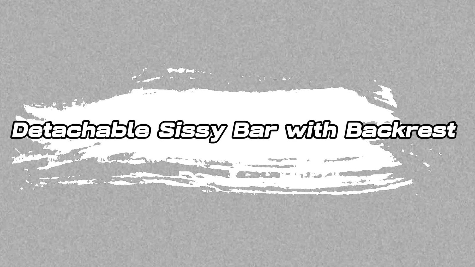 Sissy Bar Backrest for Harley Sportster Iron 883 1200 Forty Eight (2004–2022)