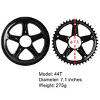 Electric Bike Chainring 44T 46T 48T 52T Options for