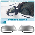 1 Pair Rearview Mirror Cover for VW Jetta (1999–2005) NO.3B1857538B/3B0857538 Silver Tone