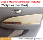 Leather Synthetic Door Panel Cover for Acura RL (1996–2003) Beige