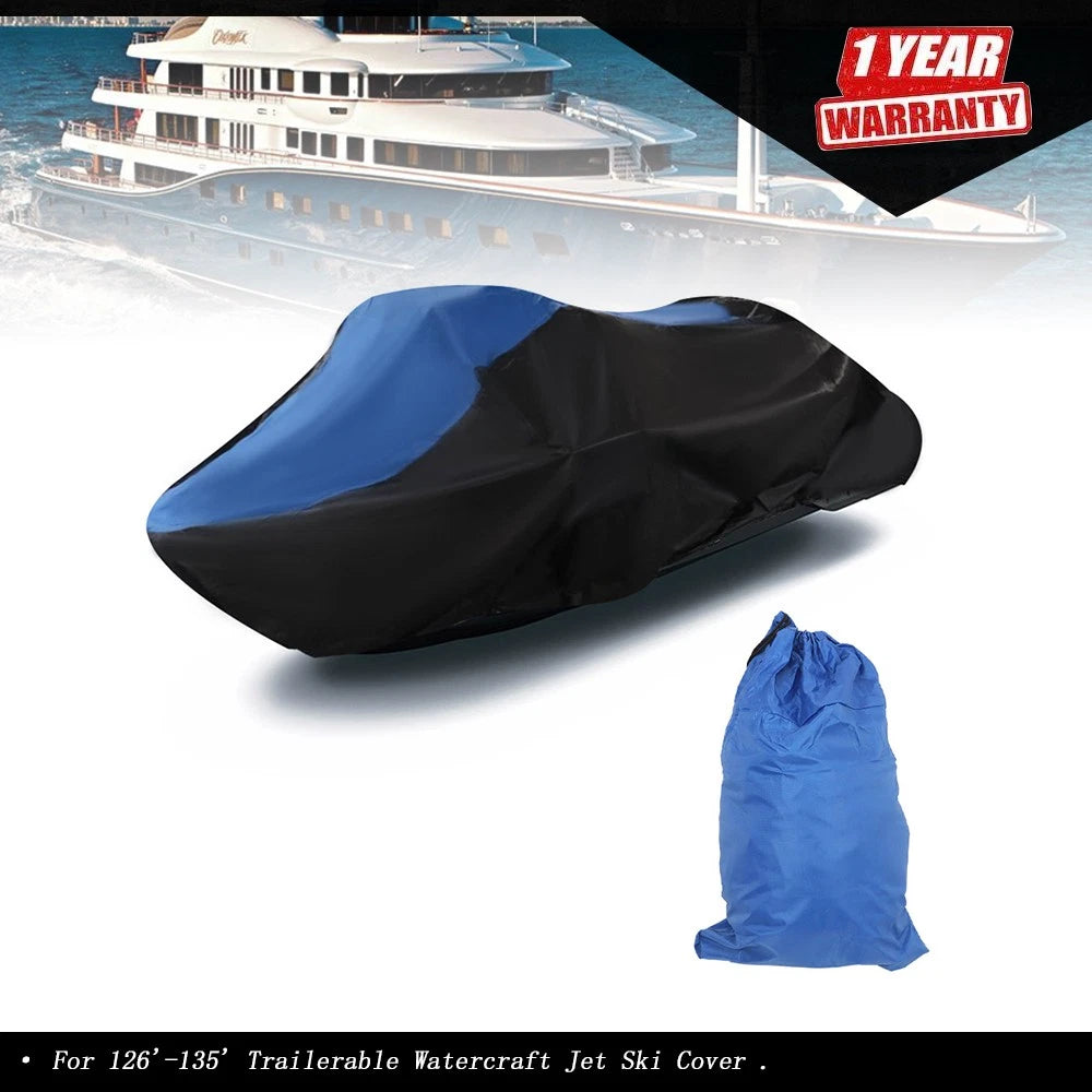 3 Seater Jet Ski Cover for Watercraft (126"-135")