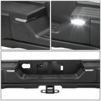 Rear Step Bumper for Toyota Tundra (2022–2026) w/ LED Back-Up, Black