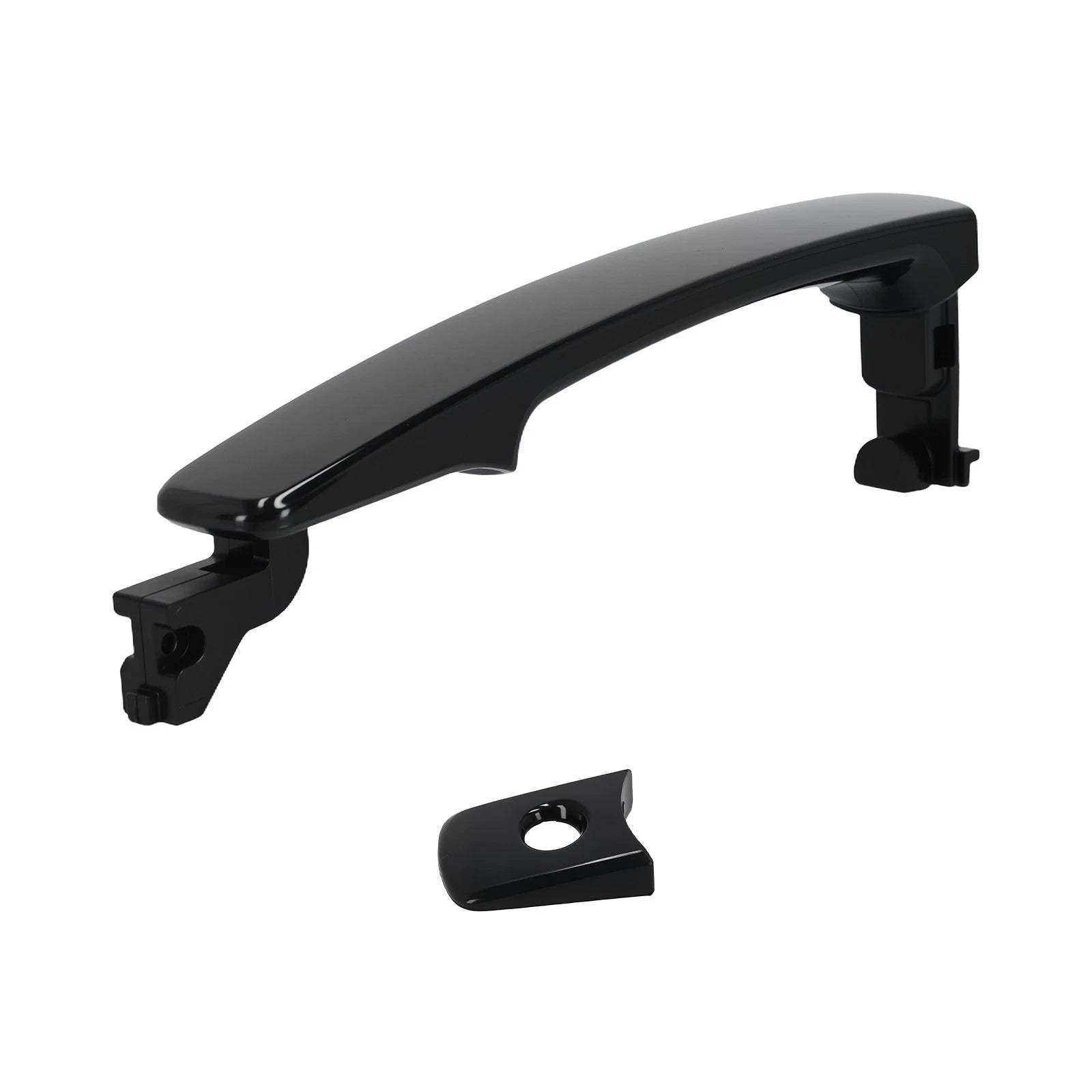 Exterior Door Handle for Nissan Rogue (2008–2013) Right Plastic Black