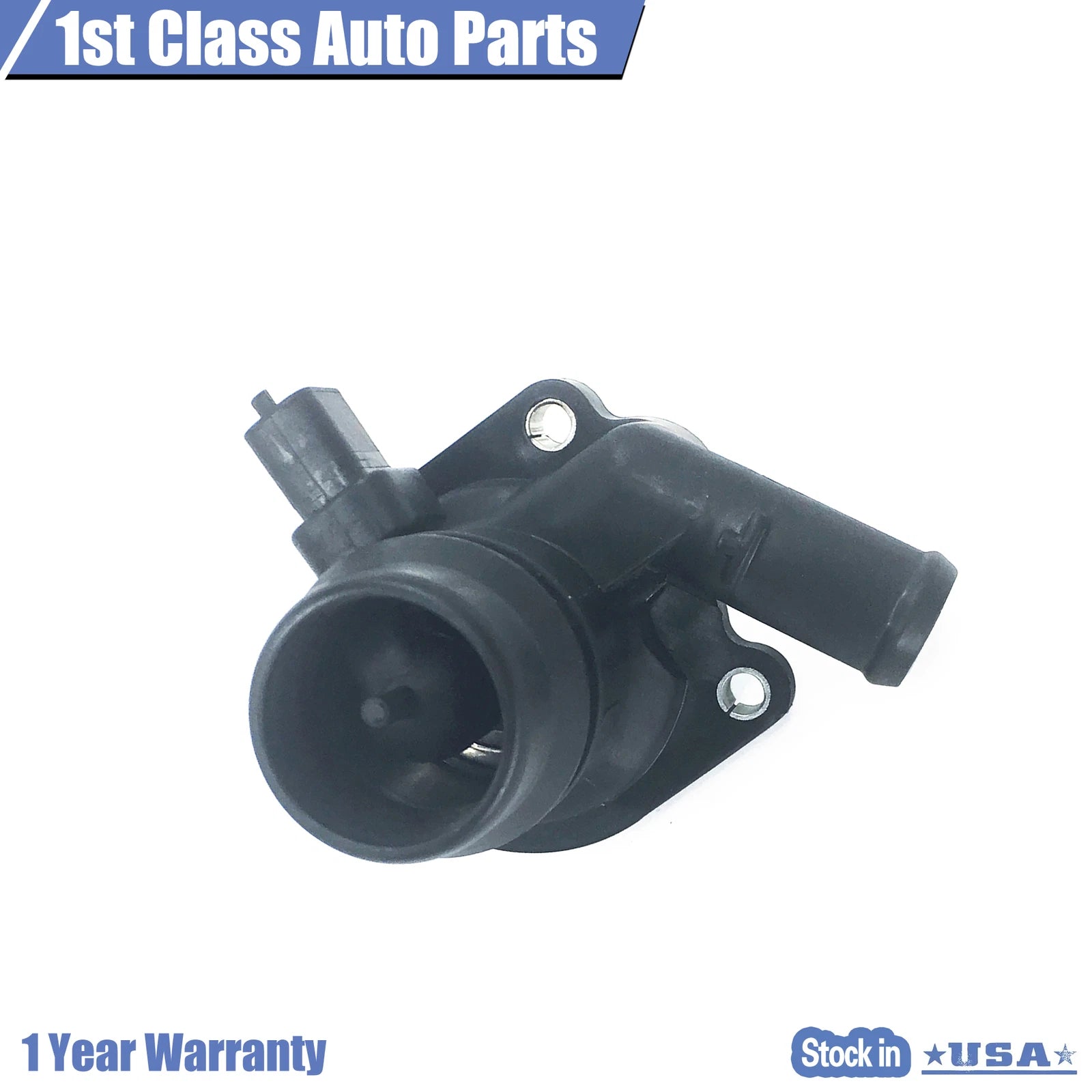 Engine Coolant Thermostat with Water Inlet for Chevy Cruze (2011-2017)