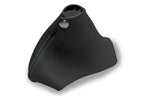 Leather Manual Shift Boot Cover for Chevrolet Cavalier (2000–2005) Green Stitch