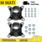 2 Front Wheel Hubs w/Bolts for Polaris Xpedition 325 425 Worker 335 500 (1999–2002)