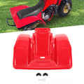 Rear Fender Flare Kit for Honda ATC250R (1983–1984) Red ABS Plastic