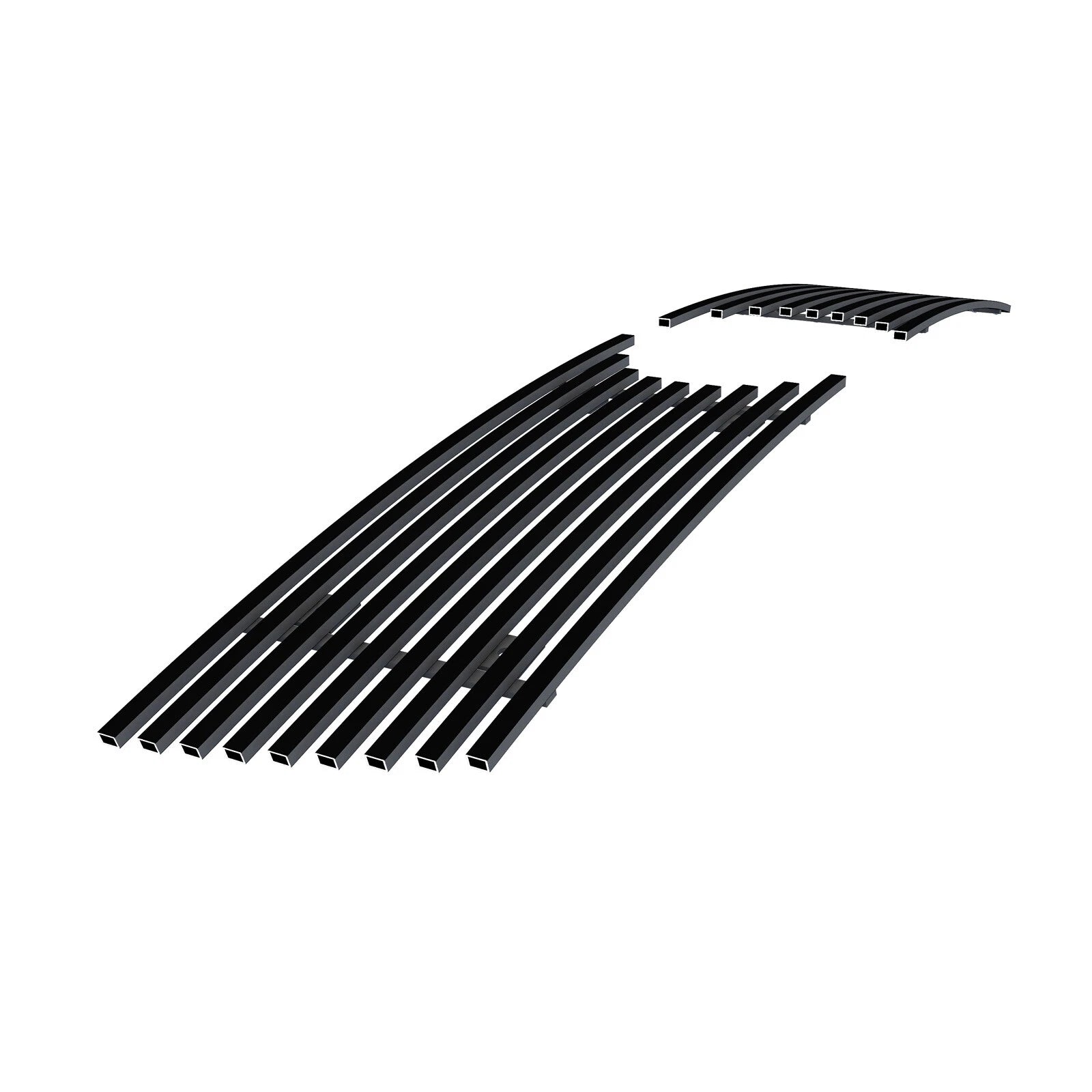 Stainless Steel Black Billet Grille Insert for Toyota RAV4 (2009–2012)