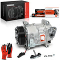 A/C Compressor with Clutch for Chevrolet Silverado 2500 HD (2015–2023)