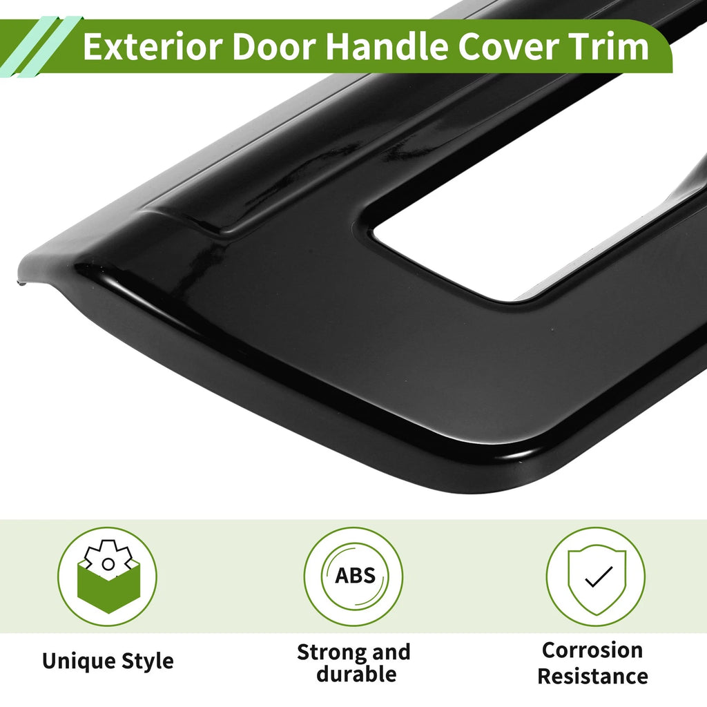 Exterior Trim Tailgate for Ford F150 (2015–2020) Gloss Black 1 Pc