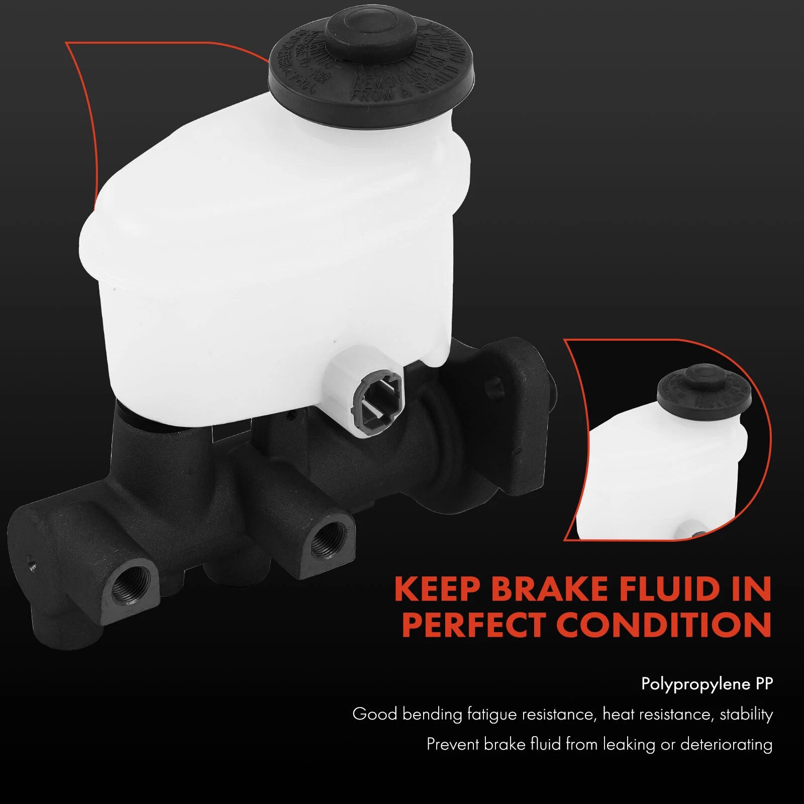 Brake Master Cylinder for Toyota Sequoia (2001â2007 V8 4.7L)