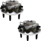 Wheel Hubs for Chevrolet Silverado 1500 (2007–2013) Front Left/Right 6 Lug 4WD