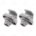 2X Sun Visor Clip Retainers for Honda Accord Civic CR-V Element Odyssey (2003–2012)