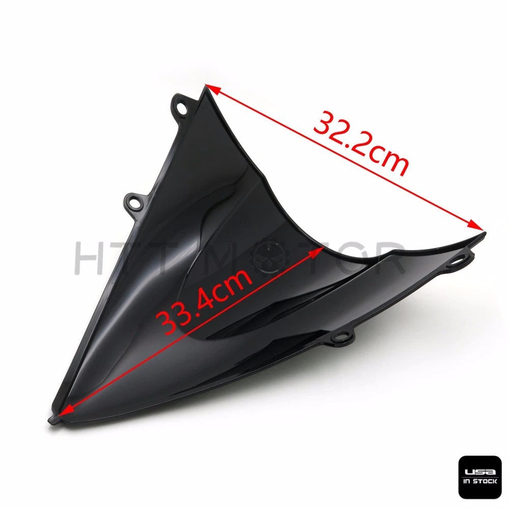 Smoke Black Double Bubble Windscreen for Honda CBR1000RR (2012–2016)