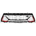 Front Lower Bumper Grille for Chevrolet Camaro SS (2016–2018) Gloss Black Red