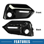 Fog Light Grille Cover Trim Pair for Honda Civic (2020–2021)