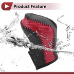 Gear Shift Knob Cover for Nissan Maxima (1 Pc, Black Red Faux Leather)