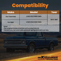 Rear C-Notch Kit for Chevrolet GMC C10 C15 C1500 2WD (1973–1987)