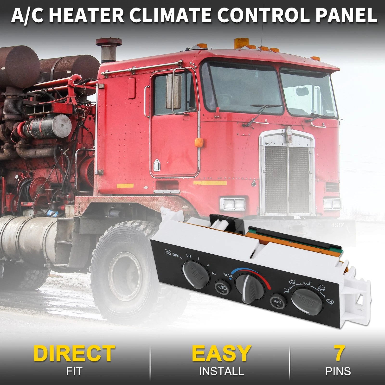 A/C Heater Climate Control Switch for Chevrolet C1500 (1990–1999)