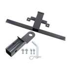 Black Steel Trailer Hitch Tow Receiver for Club Car DS (1981âPresent)