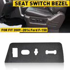 Front Driver Seat Switch Housing Trim Bezel for Ford F-150 (2009–2014) 9L3Z-14A706-MA