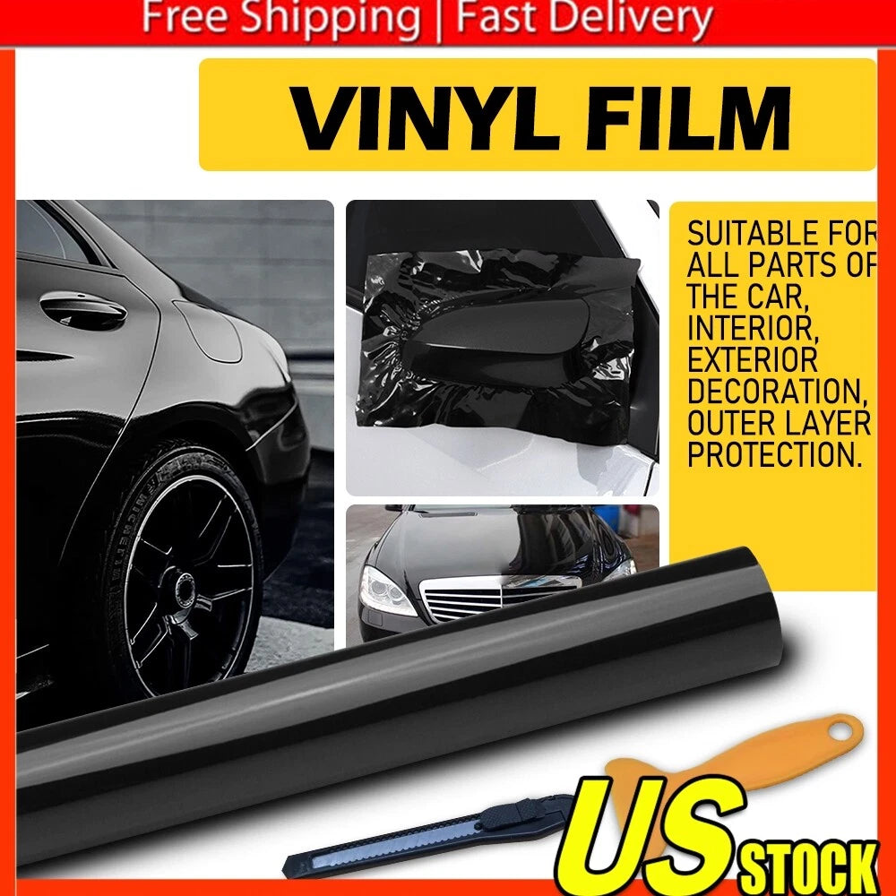 Gloss Black Vinyl Wrap for Toyota 4Runner