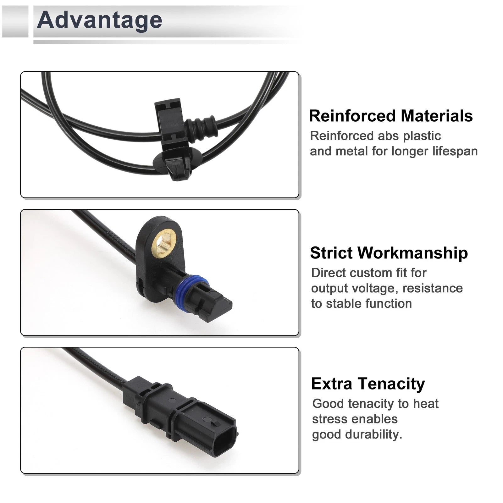 ABS Wheel Speed Sensor for Honda Civic EX LX (2006–2011) No. 57475TR0013