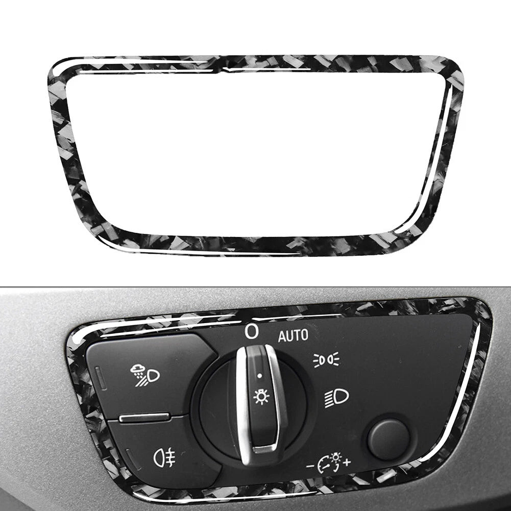 Headlight Switch Button Panel Cover Trim for Audi A4 B9 A5 S4 RS4 Q5 Q7 SQ5 (2016–2023)
