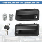 Front Exterior Door Handle Lock Cylinder W/ Keys for Chevrolet GMC (15742229)