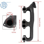 Right Exhaust Manifold w/Gasket for Chevrolet Tahoe GMC C1500 Yukon (1995–2000) 674-217