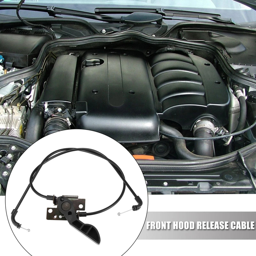 Hood Release Cable for BMW 528i 535i 760Li 530i (2000–2007) 51237183765