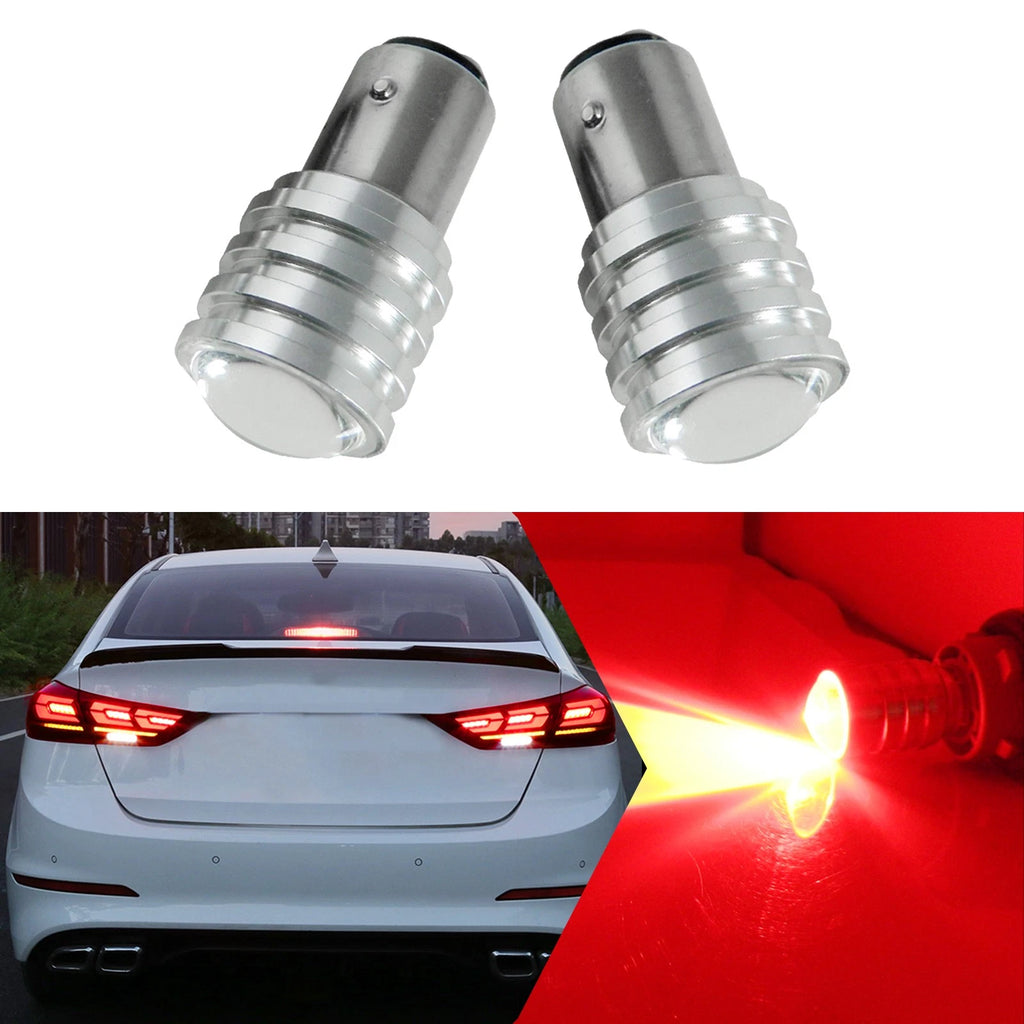 2PCS 1157 BAY15D Red LED Brake Tail Parking Bulbs for Honda (2016–2016)