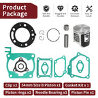 Top End Piston Kit & Complete Gasket for Honda CR 125R (1992–1999)