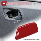 Front Left Washer Nozzle Cover Cap for Subaru Forester (2009–2012) Red