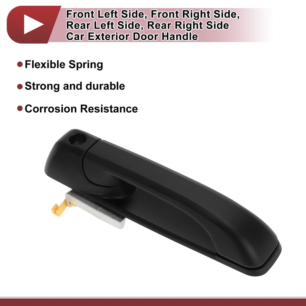 Front Rear Door Handle No. 55112383AE for Dodge Ram 1500 (2019–2023) Black