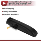 Front Rear Door Handle No. 55112383AE for Dodge Ram 1500 (2019–2023) Black