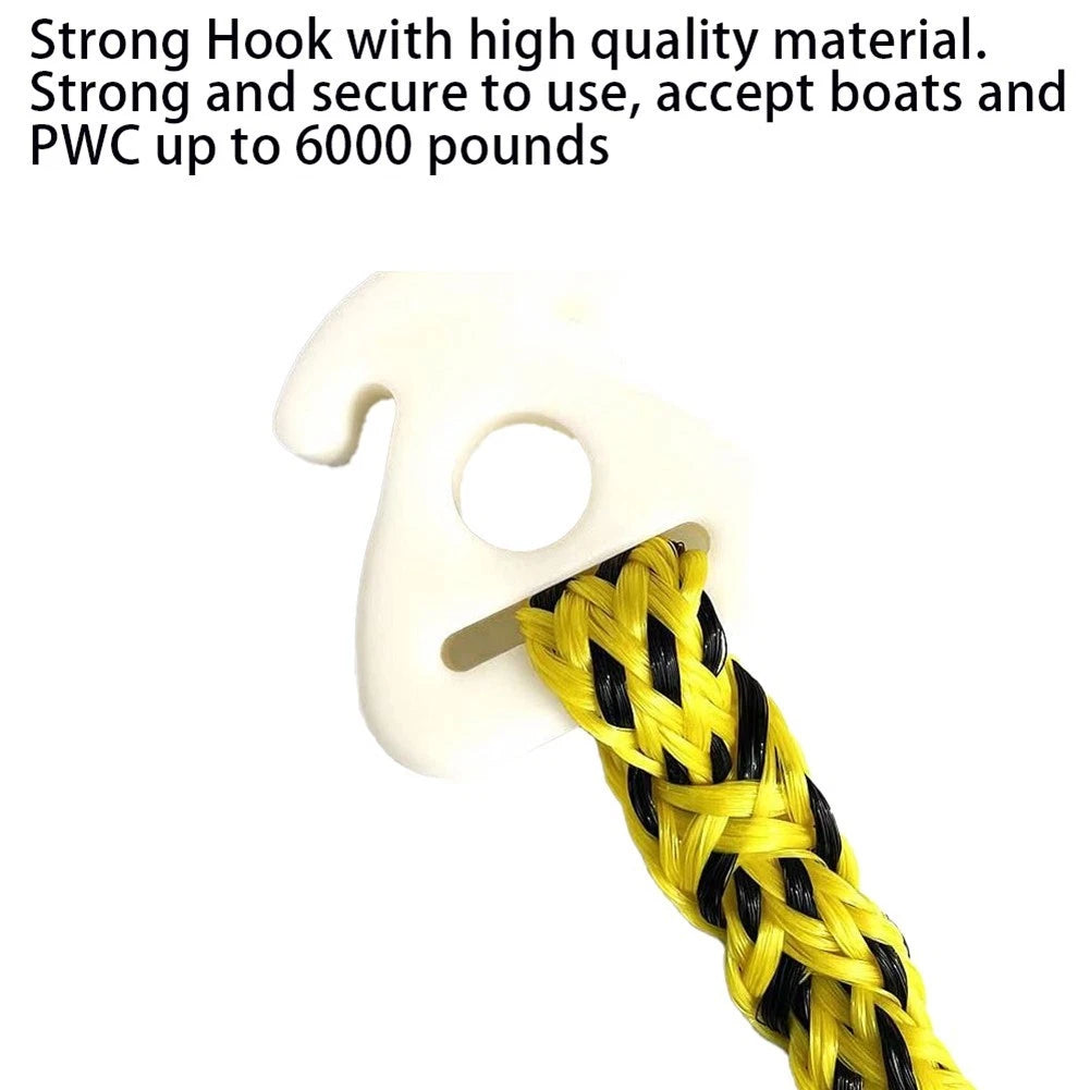 Towing Boat Tow Rope for Easy Use (Impact-Resistant, Lightweight)
