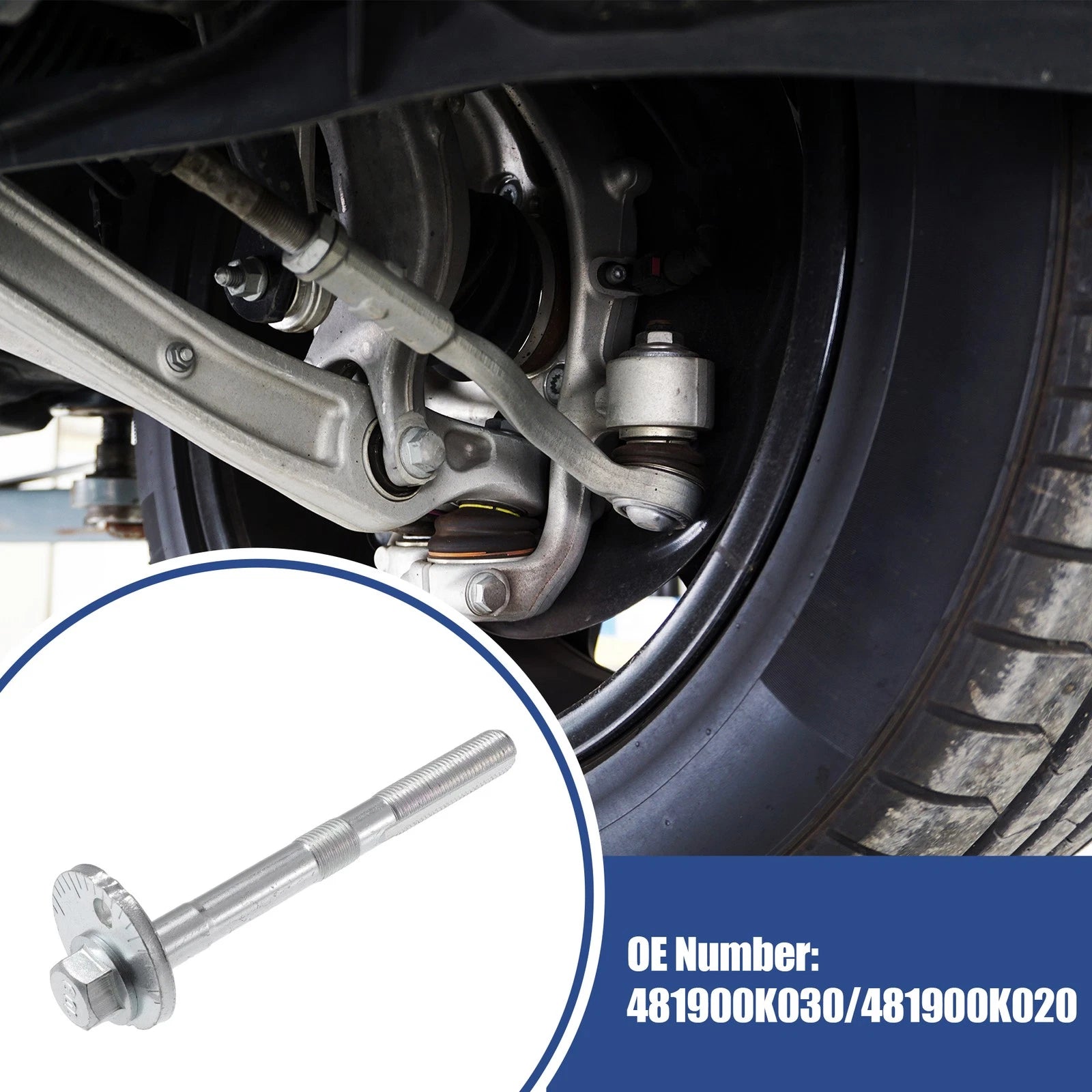 Alignment Camber Adjusting Eccentric Bolt for Toyota (No. 481900K030/481900K020)