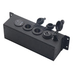 12V/24V Control Box w/ Power Socket USB & TYPE-C for Anderson Plug Connector