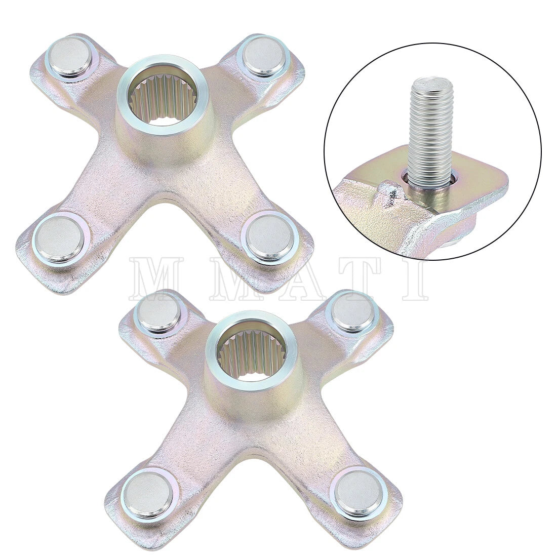 2X Rear Wheel Hubs for Yamaha YFZ450 YFZ450R YFZ450RSE (2009–2024)