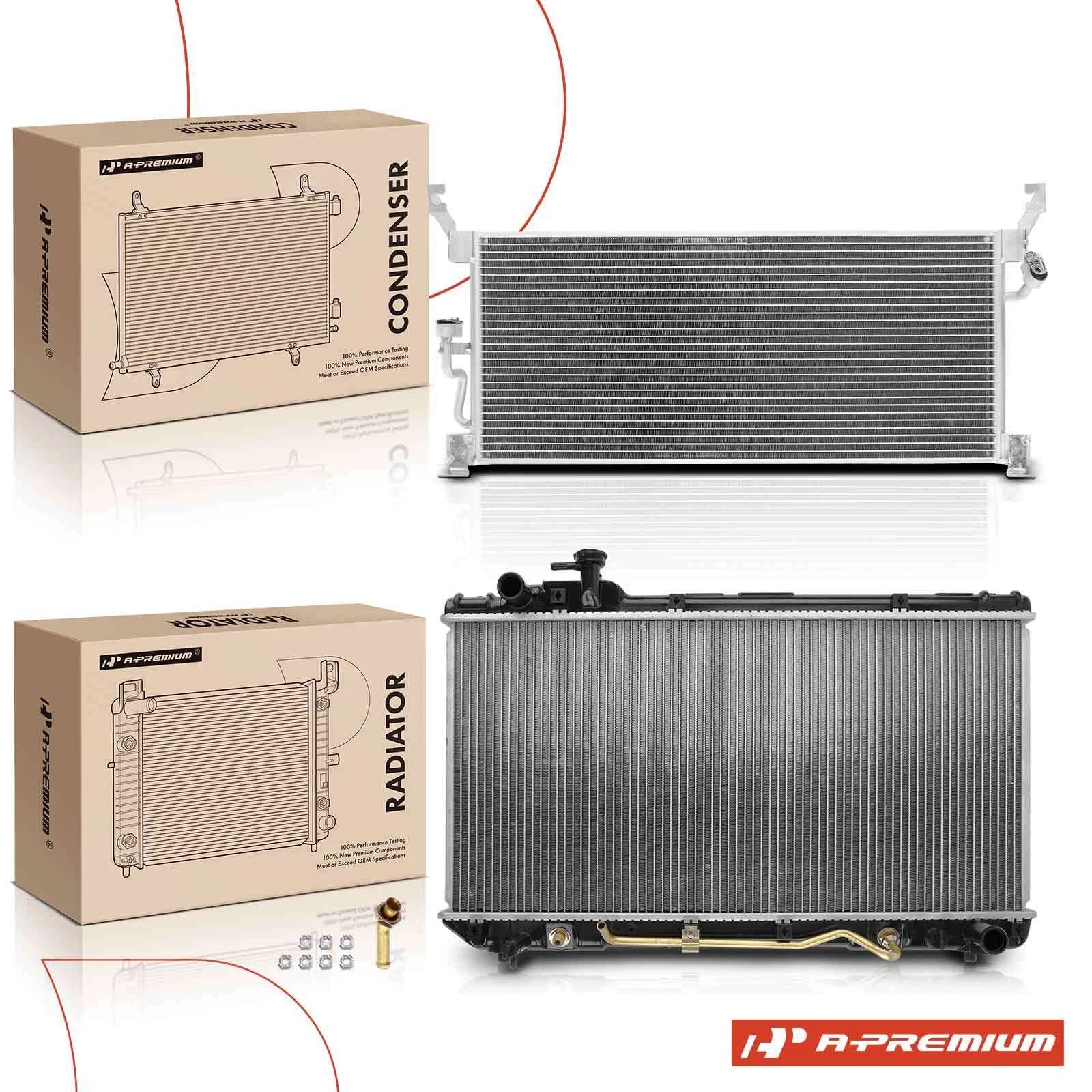 Radiator & A/C Condenser Cooling Kit for Toyota RAV4 (1996-1997)