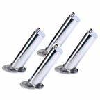 4PC Heavy Duty Stainless Steel Flush Mount Fishing Rod Holders
