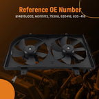 Double Blade Fan Assembly for Infiniti I30 Maxima V6 3.0L (2000–2001) NI3115113