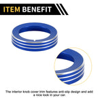Headlight Control Switch Knob Cover Ring for Ford F-150 (2016–2021) Blue