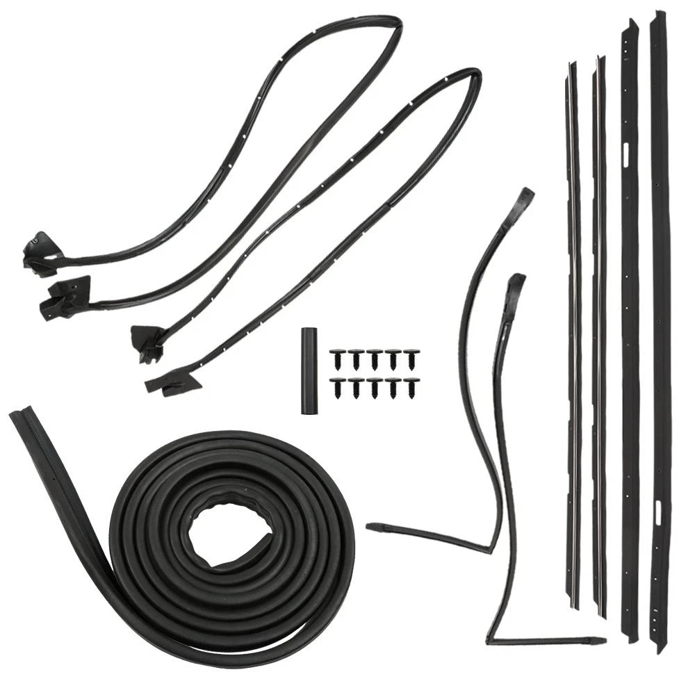 9-Piece Weatherstripping Kit for Chevrolet Monte Carlo SS (1981–1988) 128555